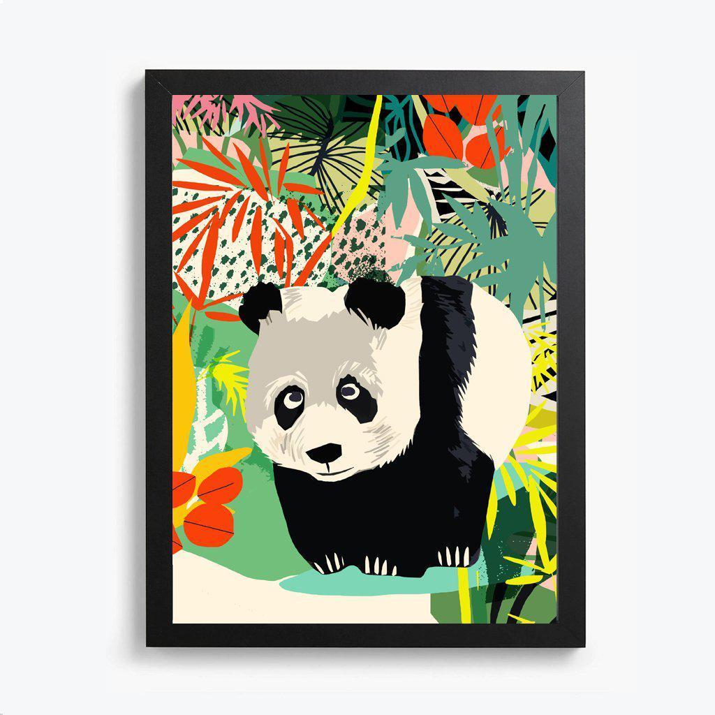 Panda Giclée Fine Art Print-Art Print-Kitty McCall