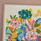 Etruscan Vase fine art giclée print by Kitty McCall, featuring a classical Etruscan-inspired vessel adorned with Catherine’s signature blooms and vibrant flora, blending ancient elegance with modern artistry for a timeless decor piece.