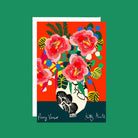 Set of 10 Colour Block Vase cards by Kitty McCall, featuring vibrant and bold vase designs with colourful floral arrangements, perfect for gifting, decorating, or sending heartfelt messages.