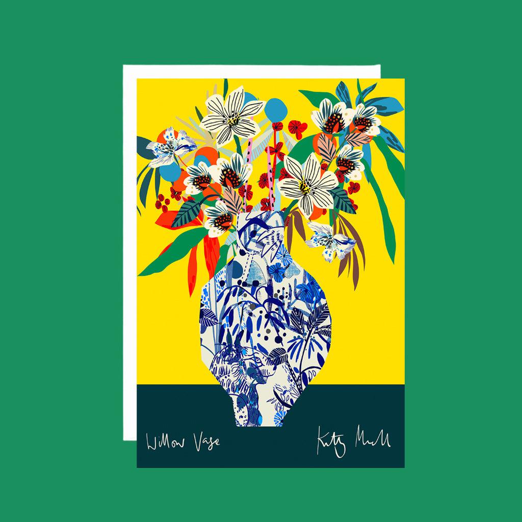 Set of 10 Colour Block Vase cards by Kitty McCall, featuring vibrant and bold vase designs with colourful floral arrangements, perfect for gifting, decorating, or sending heartfelt messages.