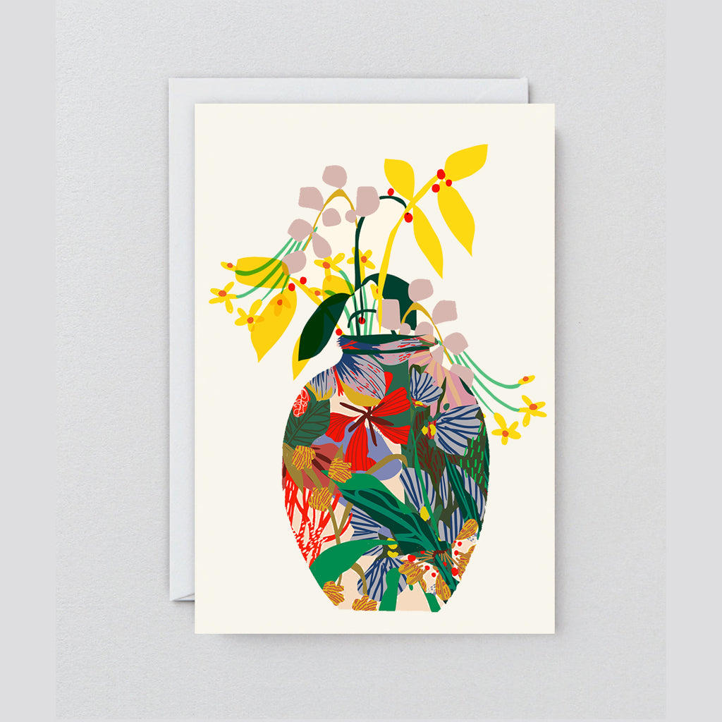 set of three Lost Kingdom botanical greeting cards by Kitty McCall