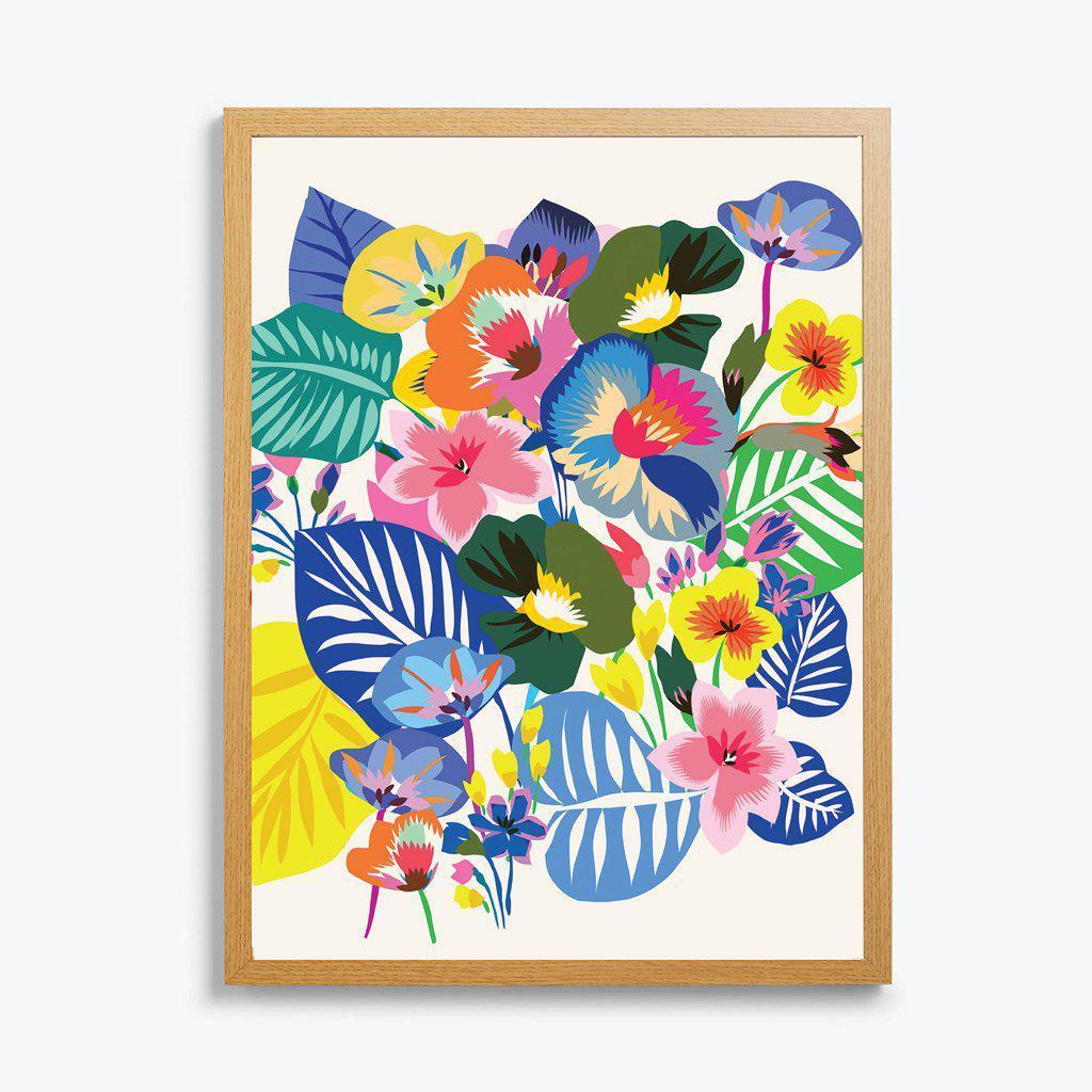 All the flowers Giclée Fine Art Print-Art Print-Kitty McCall