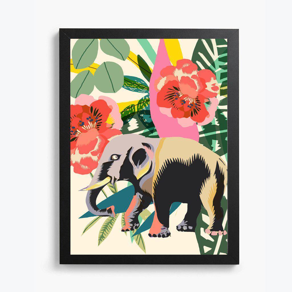 Elephant Giclée Fine Art Print-Art Print-Kitty McCall