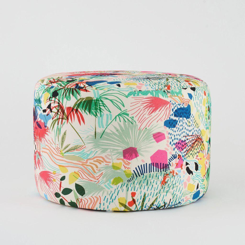 Encinitas - Pouf-Furniture-Kitty McCall