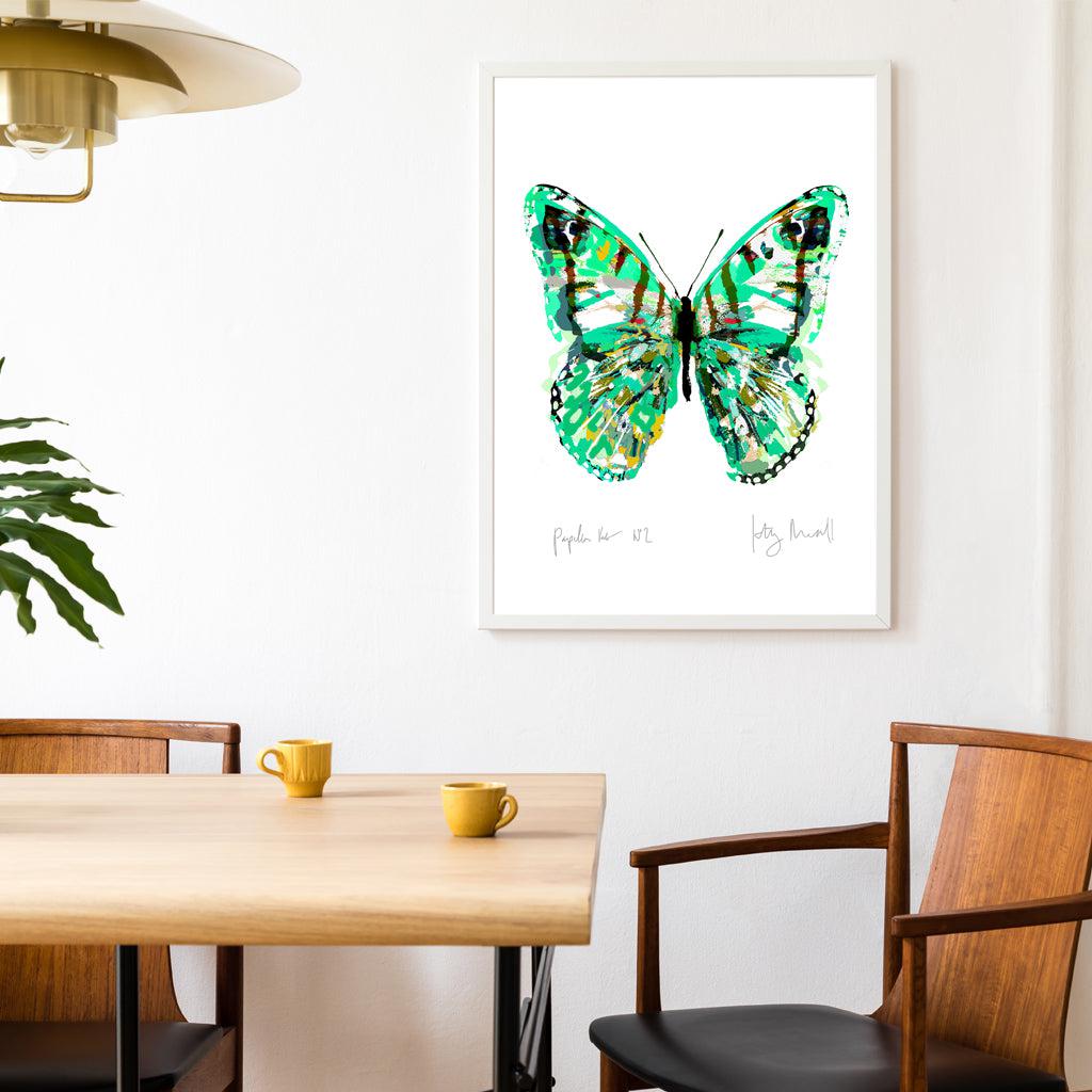 Papillon Vert no2 Art Print – Kitty McCall